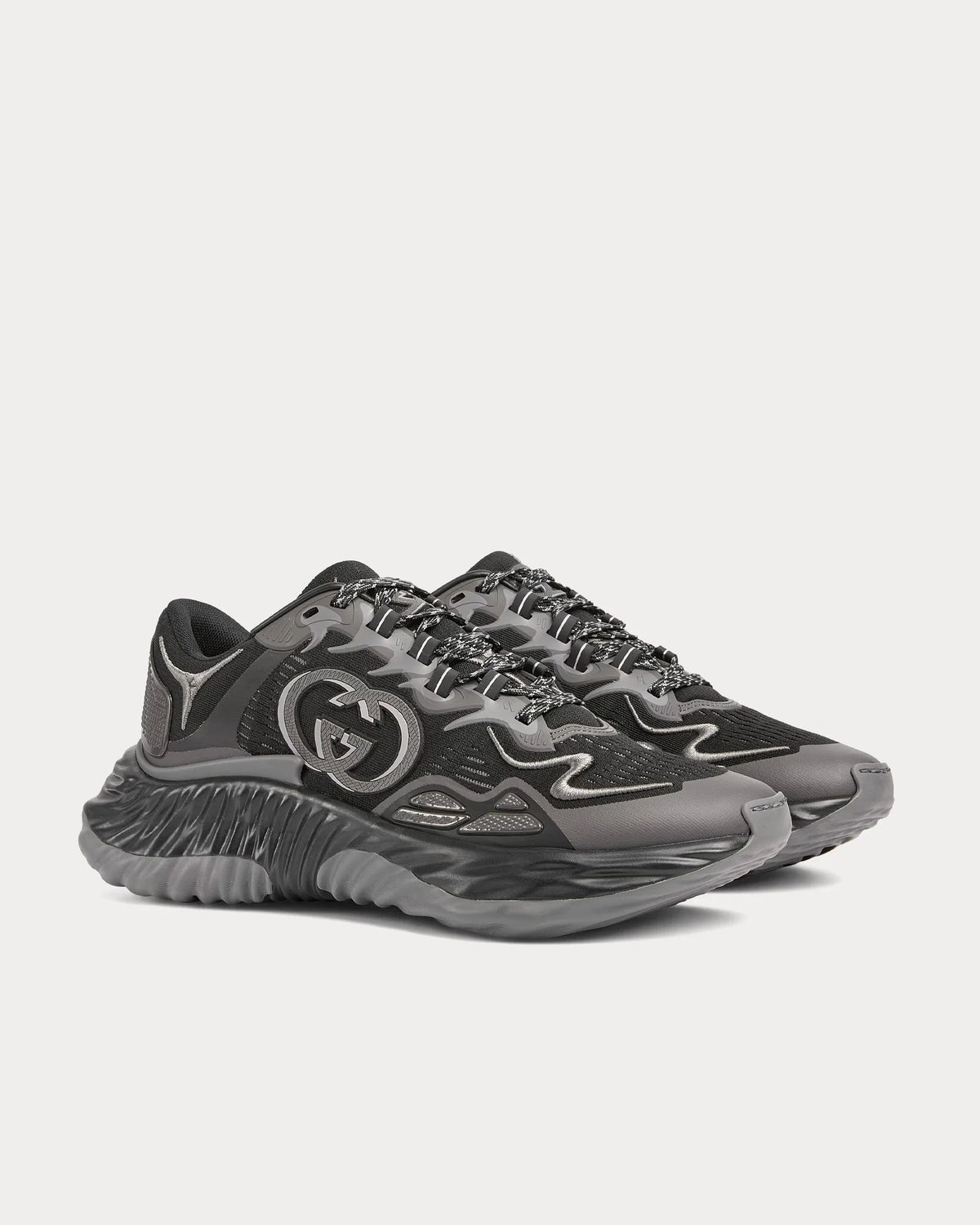 Gucci Ripple Sneaker 'Black/Grey'