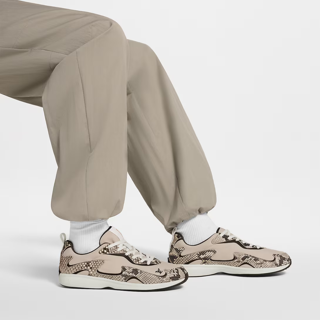 Louis Vuitton LV Drop 300 Python Ecru