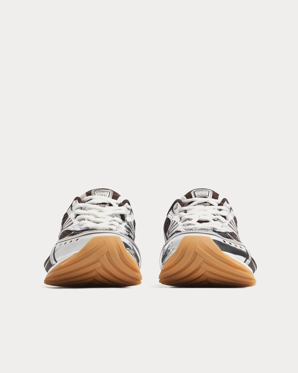 Bottega Veneta Orbit Sneaker 'Fondant / Silver' Unisex