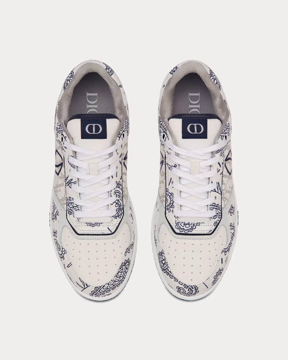 Dior B27 'White / Navy Blue' CD Paisley Oblique Galaxy