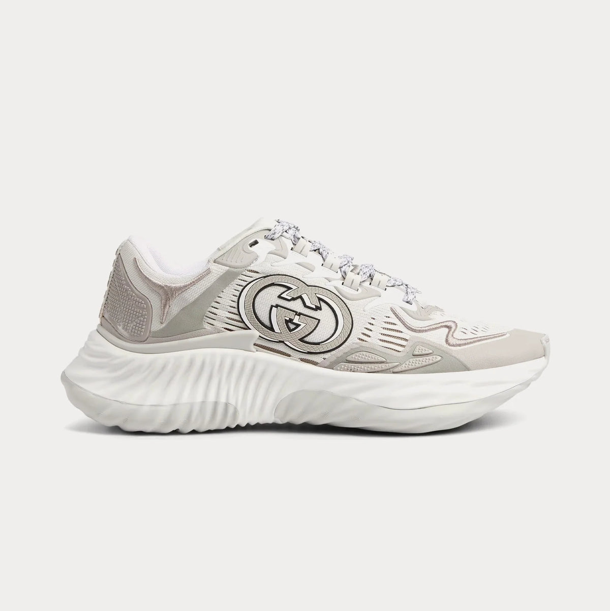 Gucci Ripple Sneaker 'White/Silver'