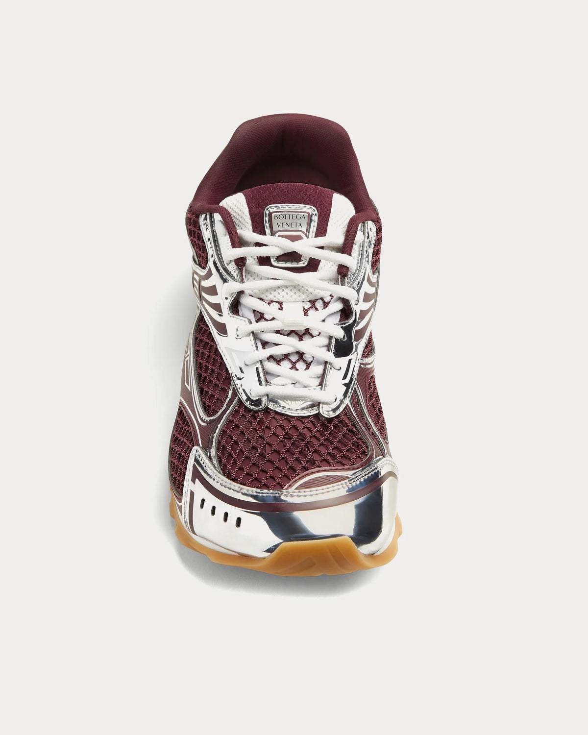 Bottega Veneta Orbit Sneaker 'Barolo / Silver' Unisex