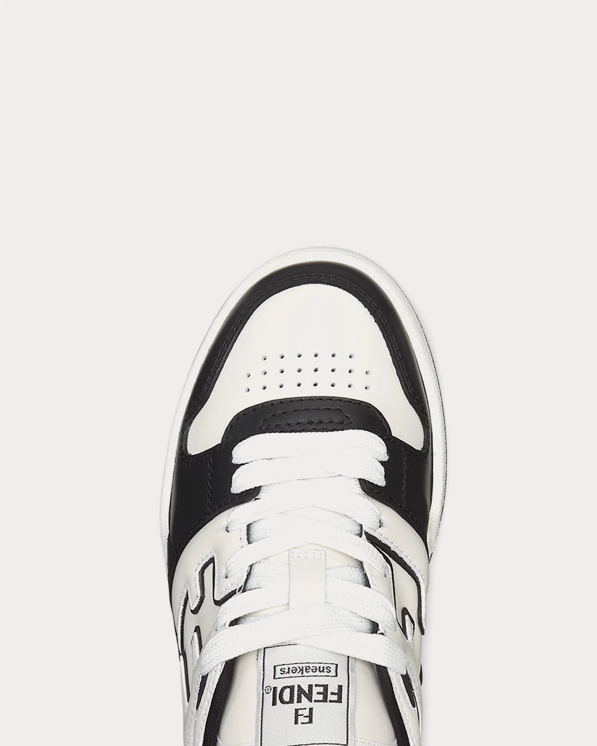 Fendi Match Trainers 'White/Black' Unisex