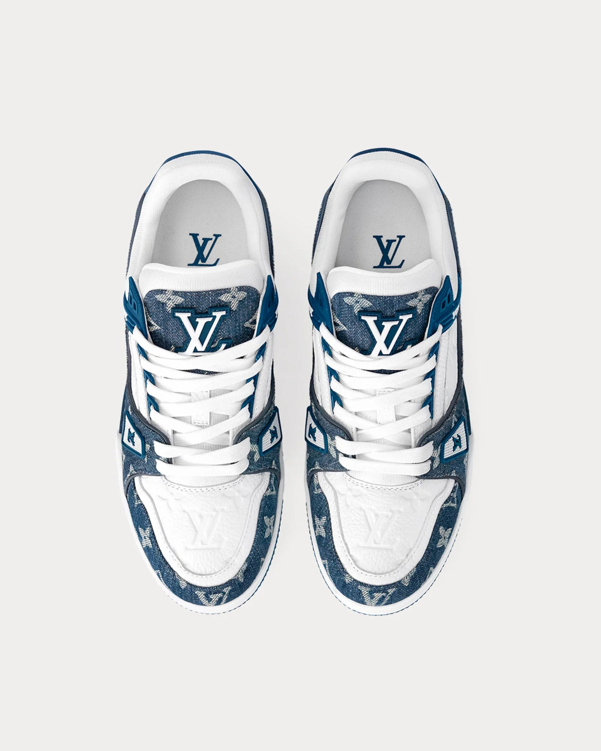 Louis Vuitton LV Trainer Sneaker in Monogram Denim