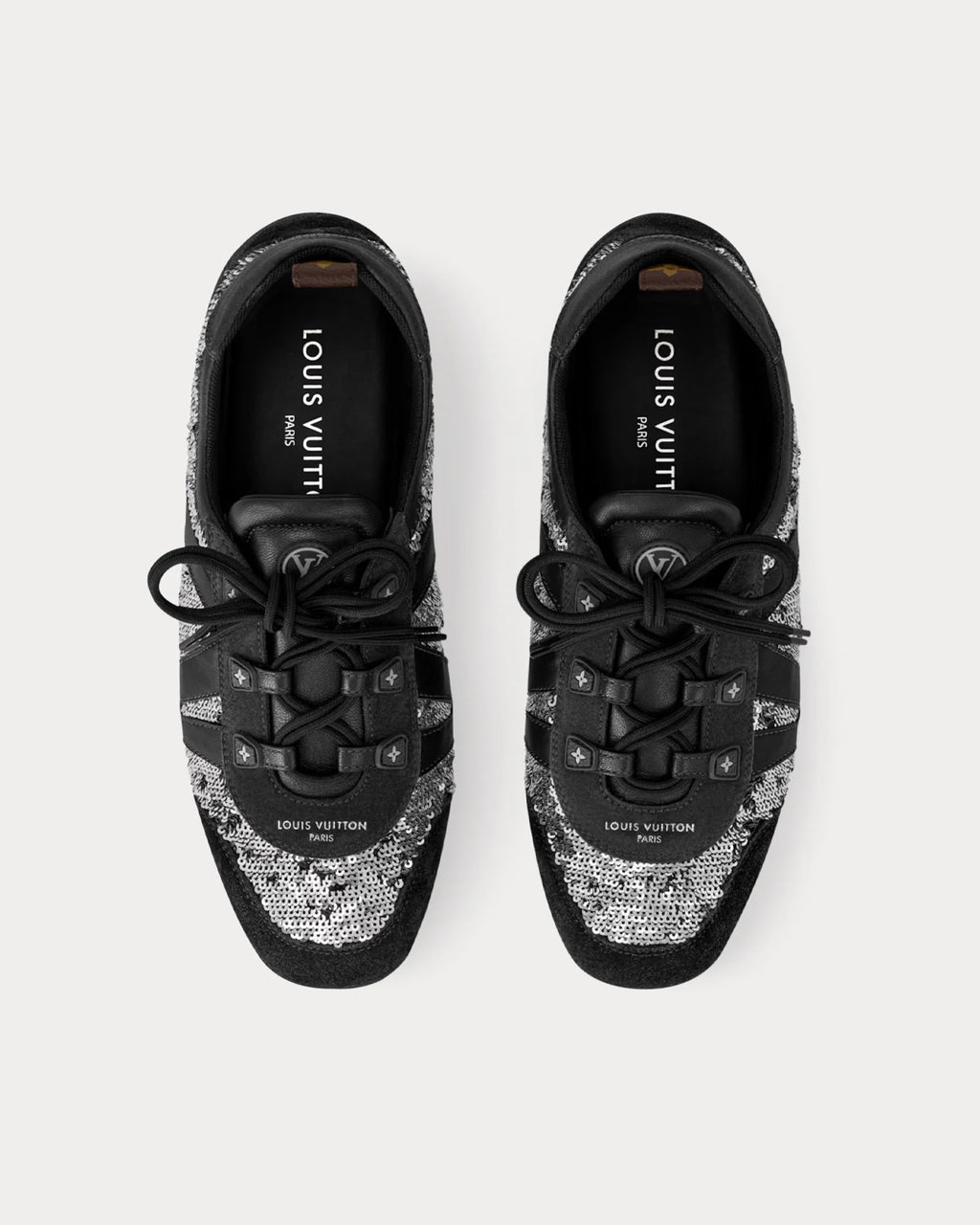 Louis Vuitton LV Sneakerina Sequins Black/Silver