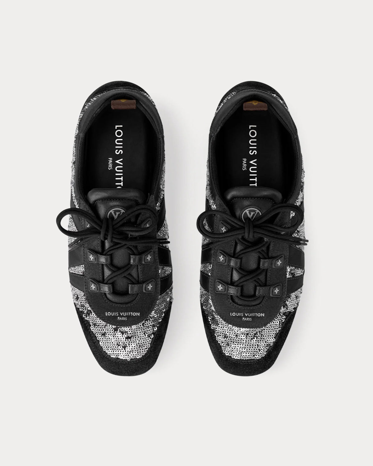 Louis Vuitton LV Sneakerina Sequins Black/Silver