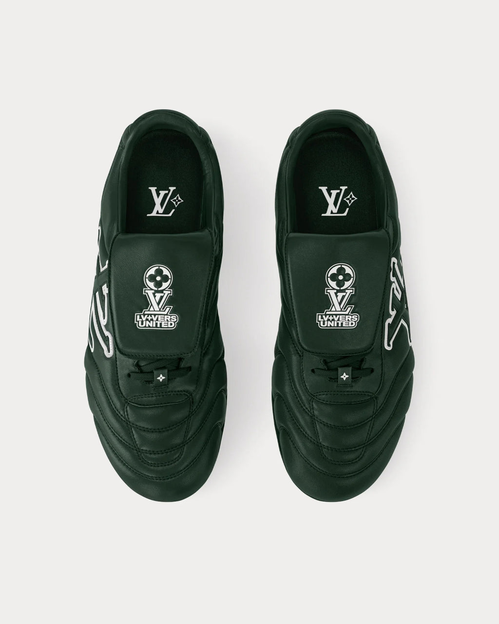 Louis Vuitton LV Footprint Football Trainers Green