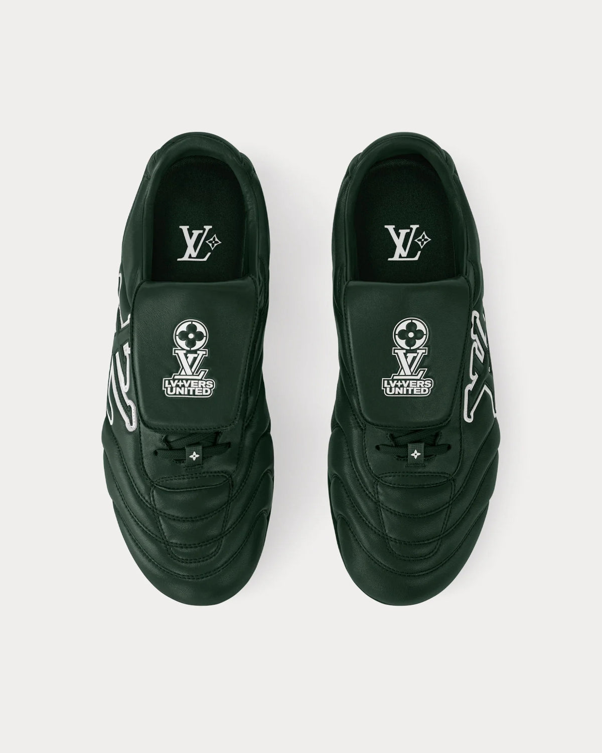 Louis Vuitton LV Footprint Football Trainers Green