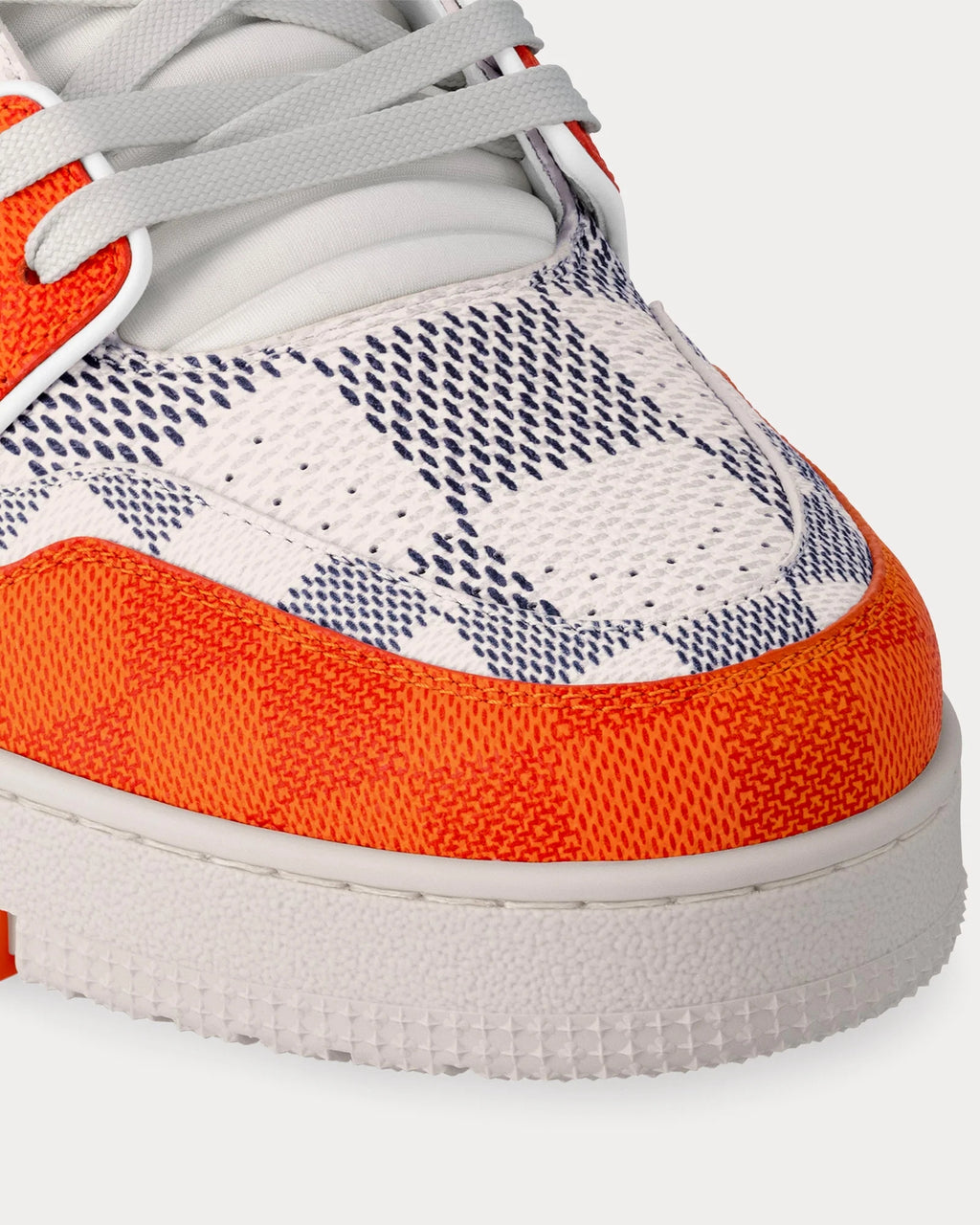 Louis Vuitton LV Trainer Damier Grained Calf Leather Orange