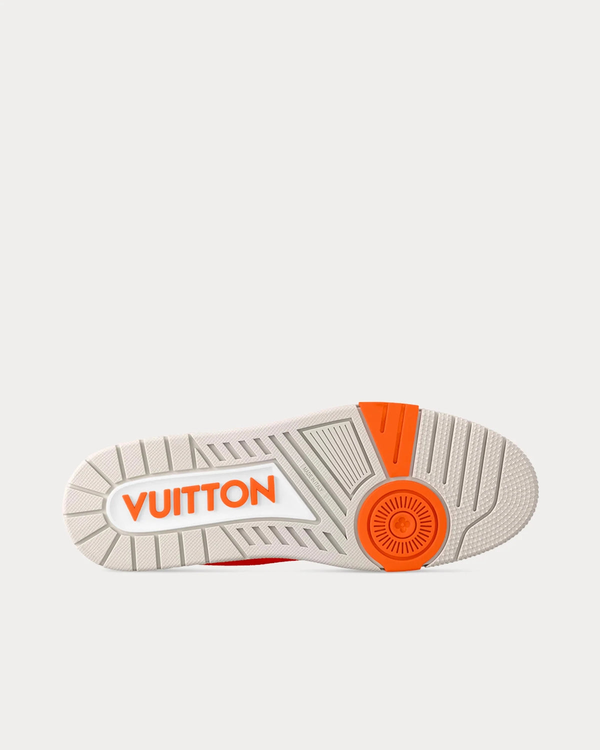 Louis Vuitton LV Trainer Damier Grained Calf Leather Orange