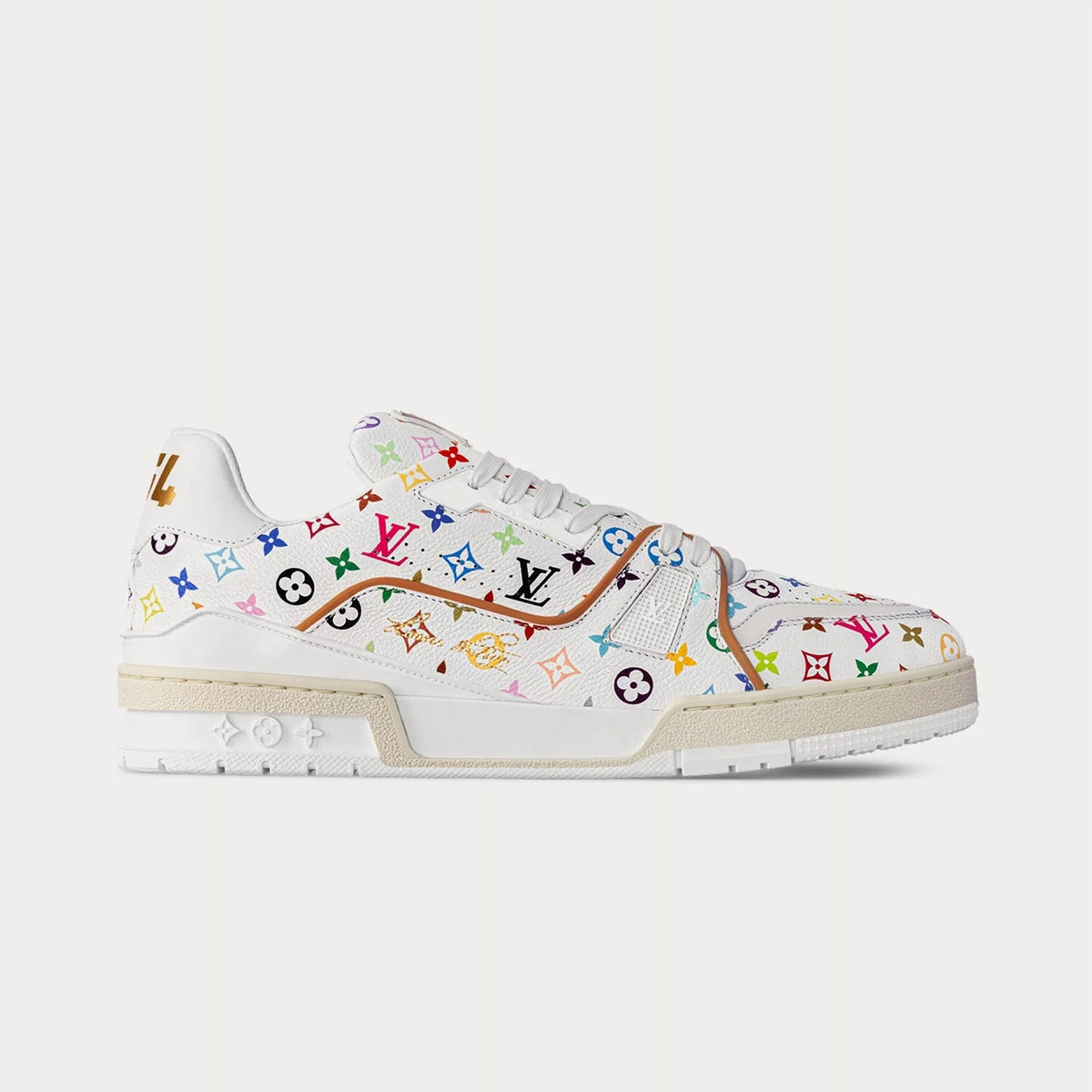 Louis Vuitton × Murakami LV Trainer Multicolor White