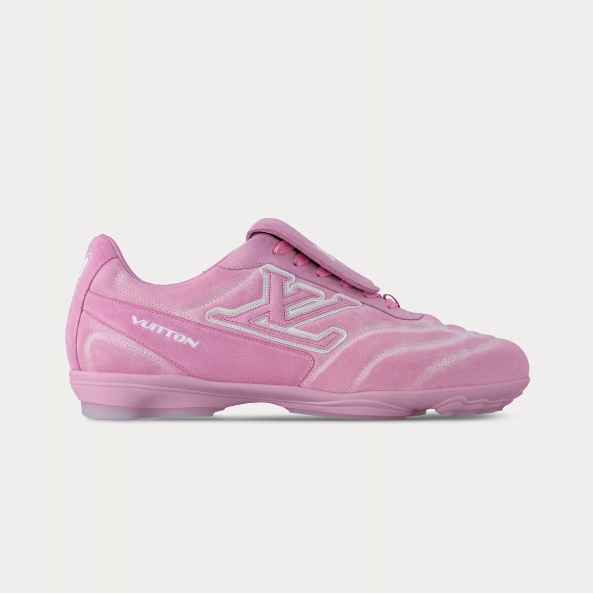 Louis Vuitton LV Footprint Soccer Trainer Rose