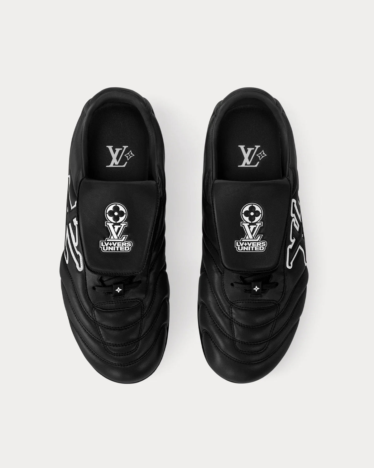Louis Vuitton LV Footprint Football Trainers Black