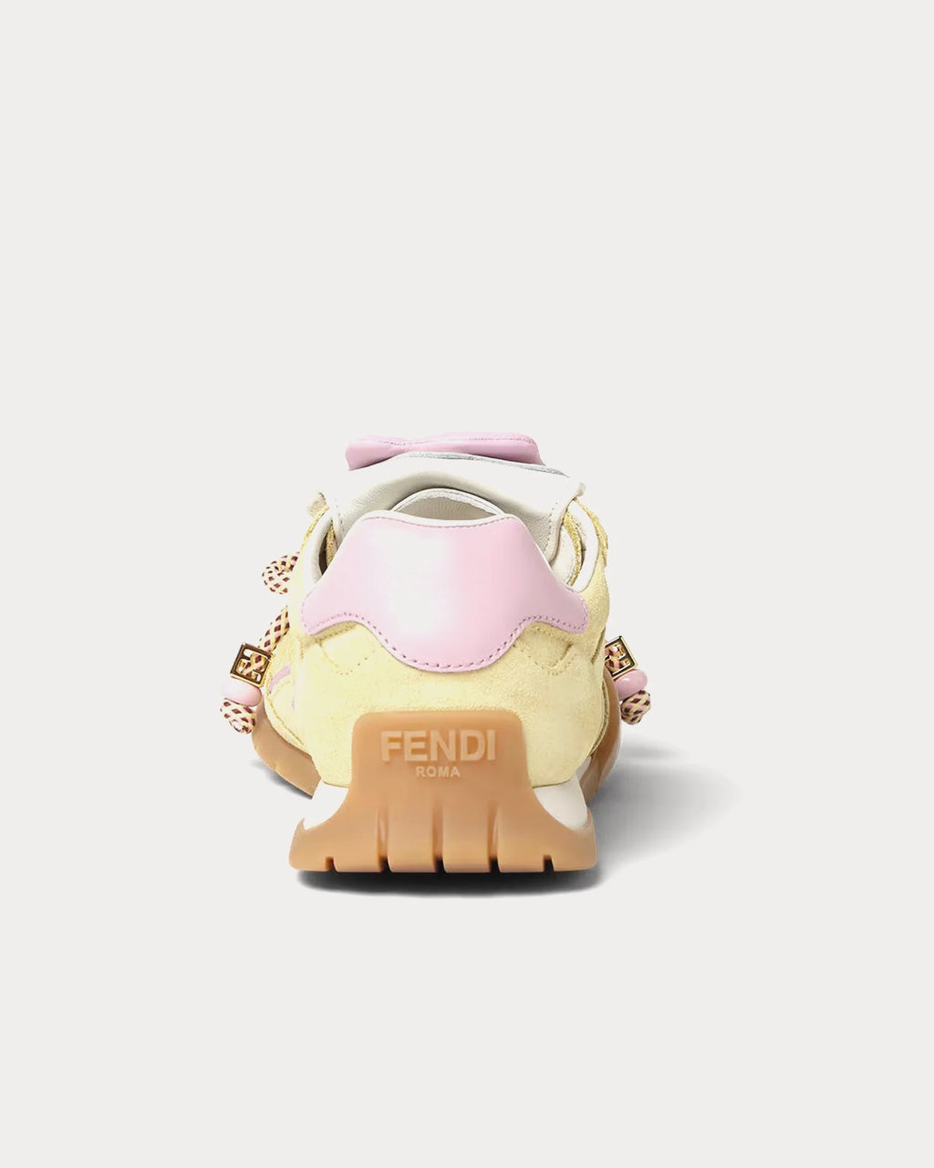 Fendi Wave Pulse Trainers 'Yellow/Pink' Women's