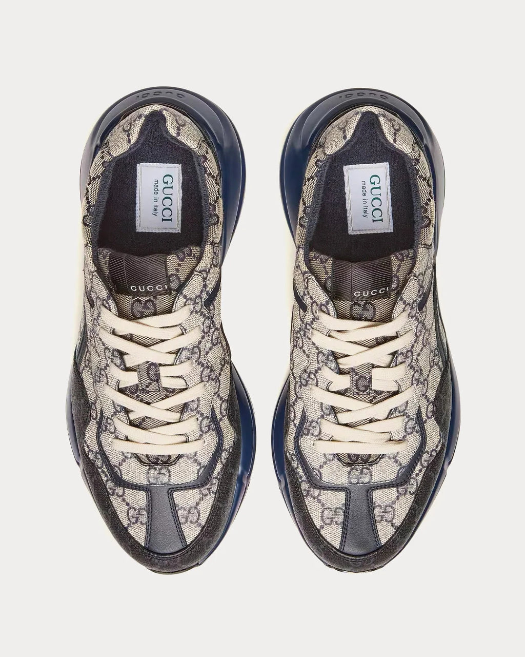 Gucci Rhyton Sneaker 'Beige Blue GG Supreme'