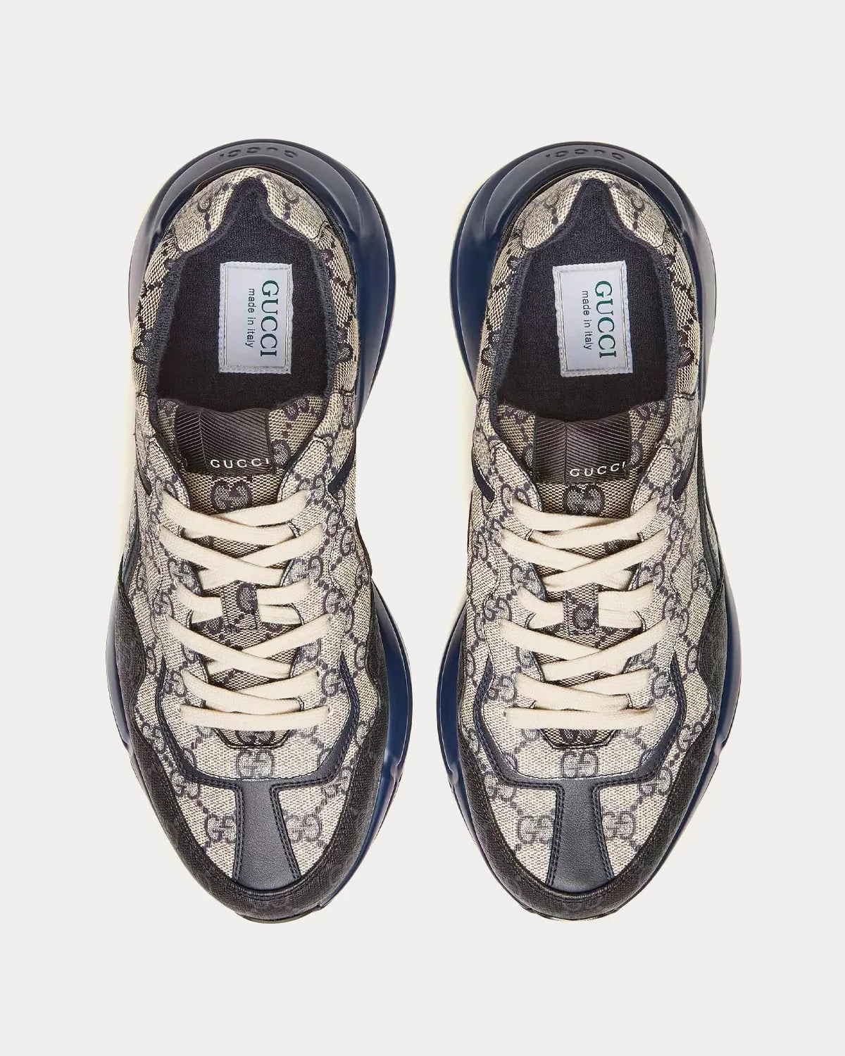 Gucci Rhyton Sneaker 'Beige Blue GG Supreme'