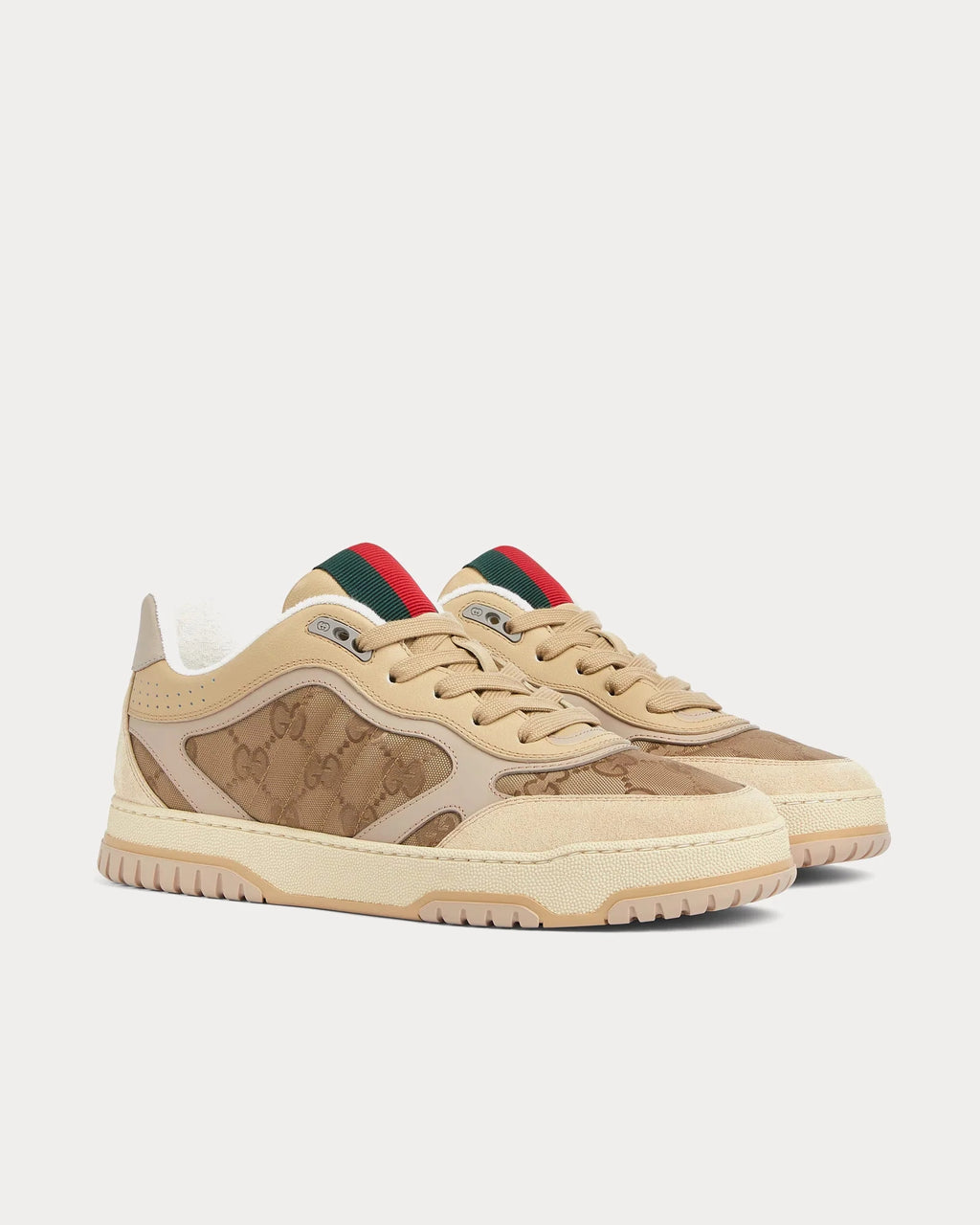 Gucci Re-Web Sneaker 'Beige GG Nylon'