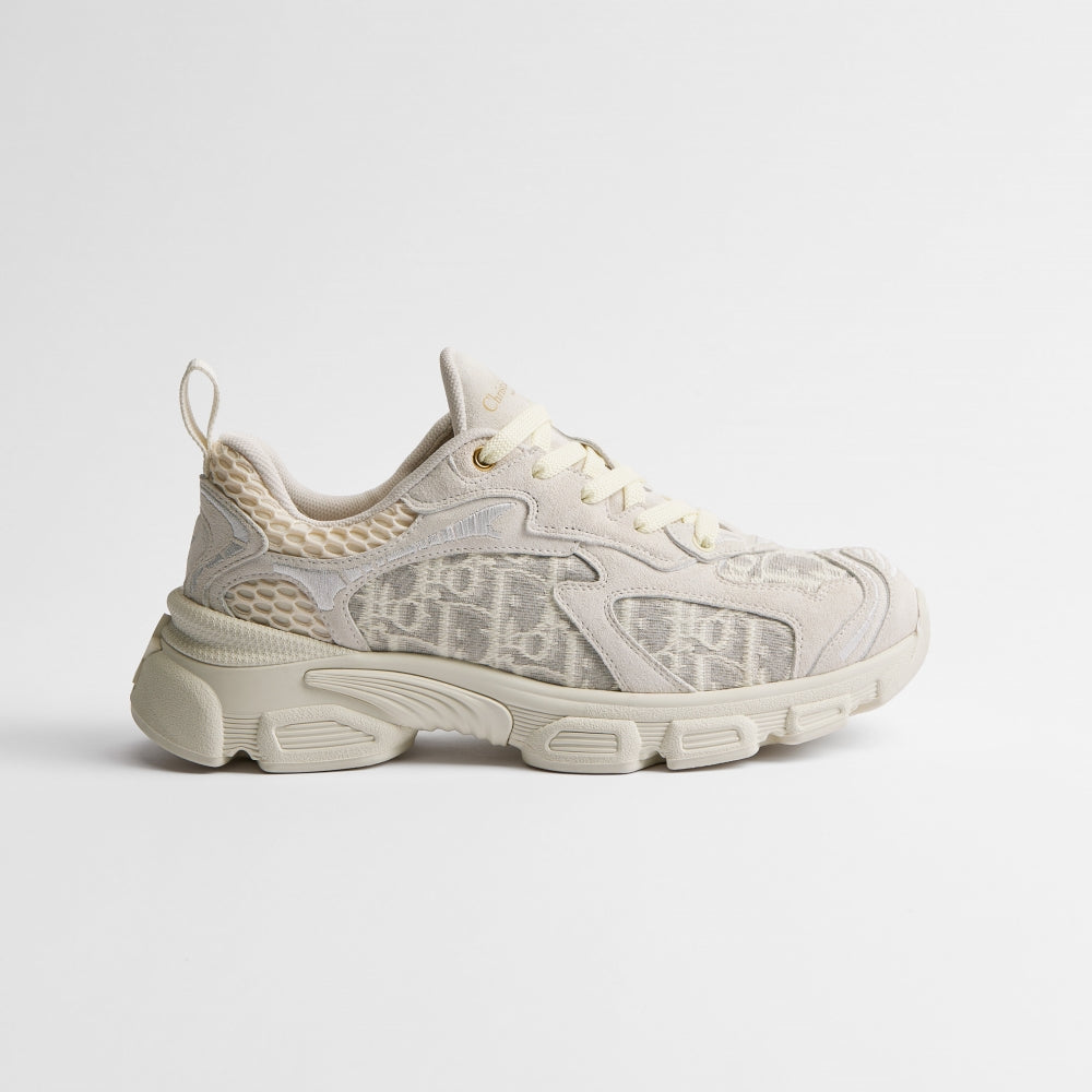 Dior Vibe Sneaker 'Latte' Oblique Jacquard & Suede