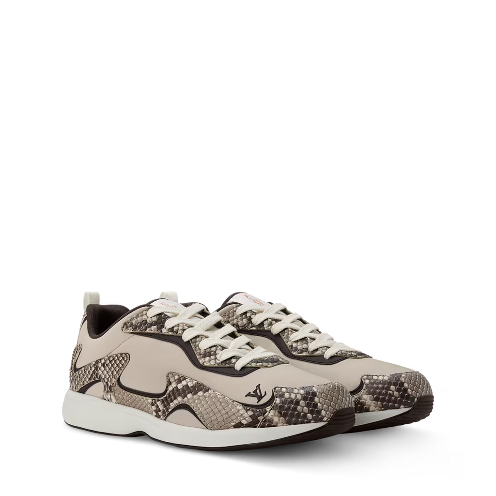 Louis Vuitton LV Drop 300 Python Ecru