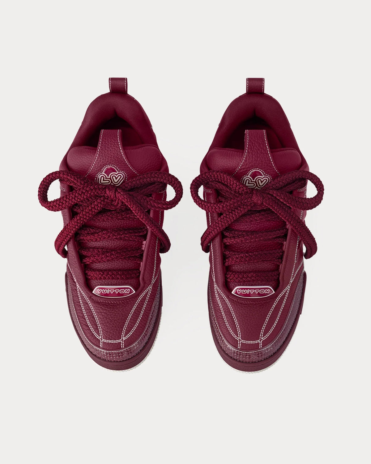 Louis Vuitton LV Skate Burgundy Tonal