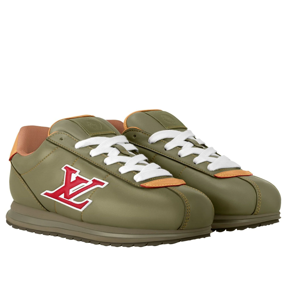 Louis Vuitton LV Buttersoft Khaki/Red