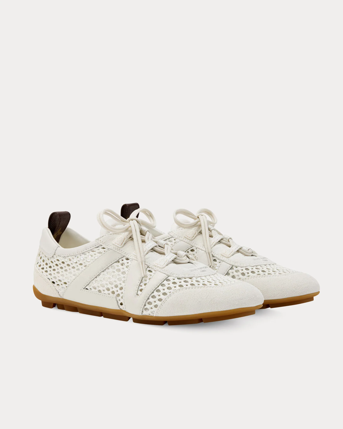 Louis Vuitton LV Trainer Ecru White