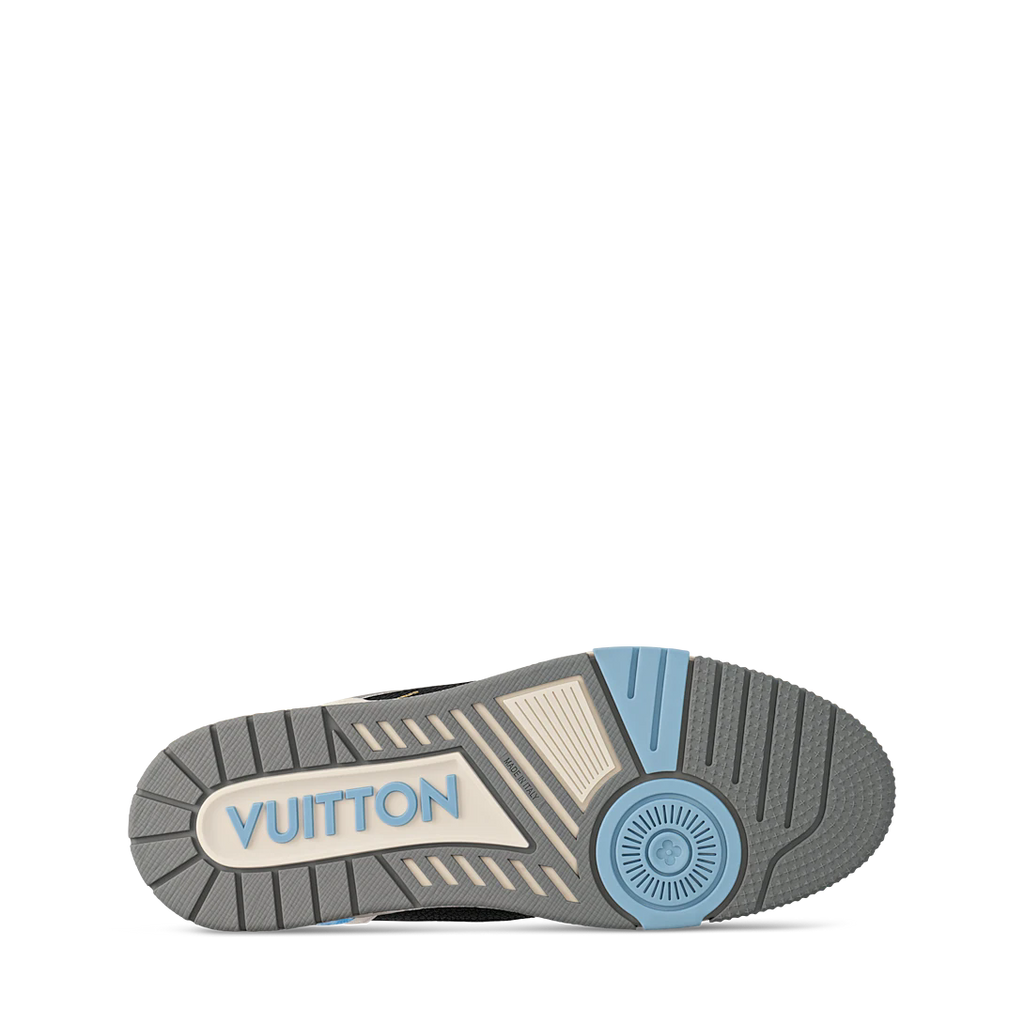 Louis Vuitton LV Trainer Black/Grey/Blue Monogram